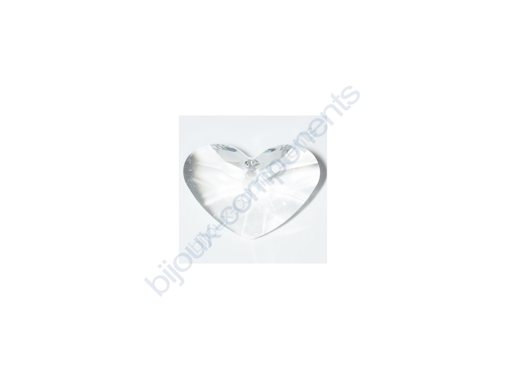 SWAROVSKI ELEMENTS přívěsek - Crazy 4 U Heart, crystal, 17mm