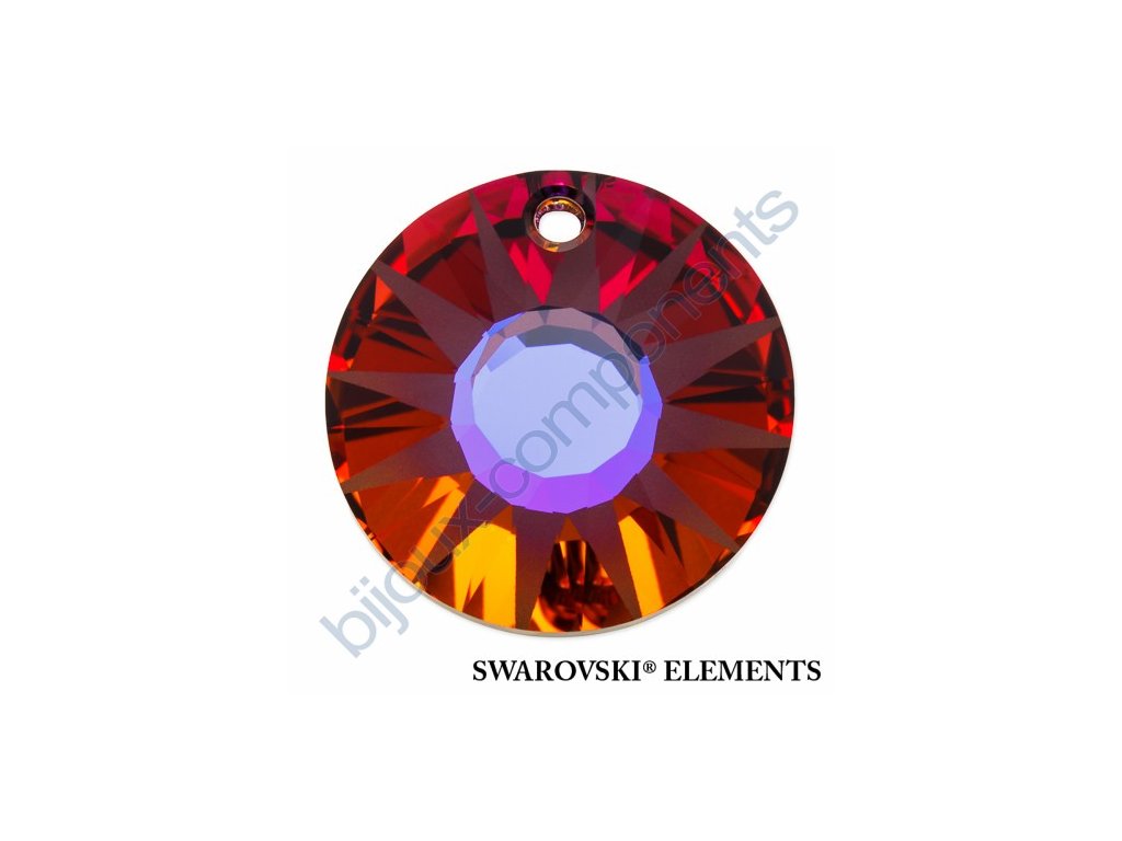 SWAROVSKI ELEMENTS přívěsek - Sun, crystal volcano P, 19mm