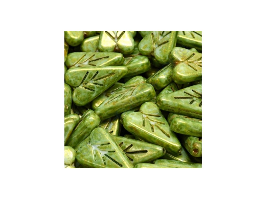 listecek srdicko zelena