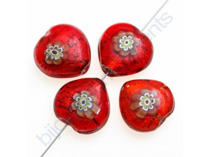Millefiori - srdíčko