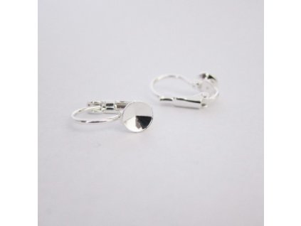 Náušnice s kotlíkem na rivoli SS29 s okrajem, cca 16x6mm