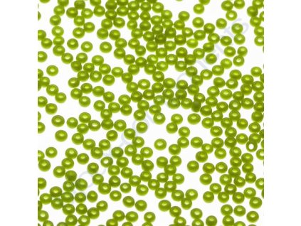 PRECIOSA rokajl - olivínová, 15/0 cca 1,5mm