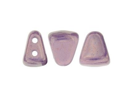 Matubo NIB-BIT, luster metallic amethyst chalk, 6x5 mm, 5 g