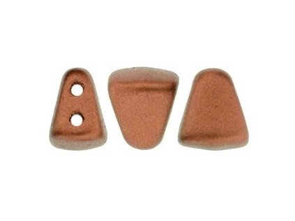Matubo NIB-BIT, matte metallic dark copper, 6x5 mm, 5 g