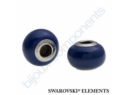 SWAROVSKI ELEMENTS BeCharmed Pearl - crystal dark lapis pearl steel, 14mm