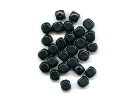 dřevěné korálky, cca 10mm