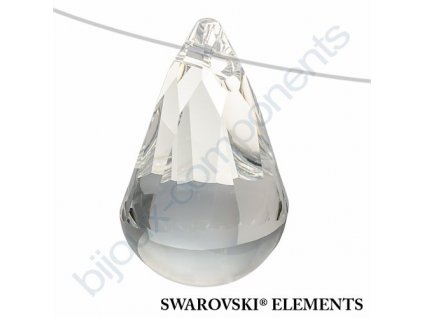 SWAROVSKI ELEMENTS přívěsek - Cabochette, crystal, 13mm