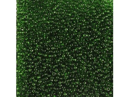 PRECIOSA rokajl - emerald, 8/0 cca 2,9 mm
