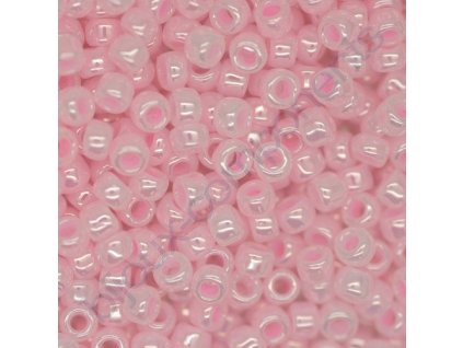 TOHO rokajl, Ceylon Innocent Pink, vel.2,2 mm, průtah 0,8 mm