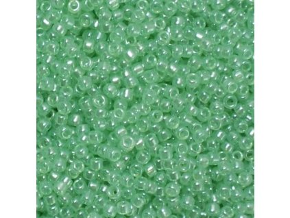 TOHO rokajl, Ceylon Celery, vel.1,5 mm, průtah 0,5 mm