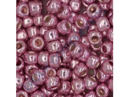 TOHO rokajl, Permanent Finish Galvanized Pink Lilac, vel.1,5 mm, průtah 0,5 mm