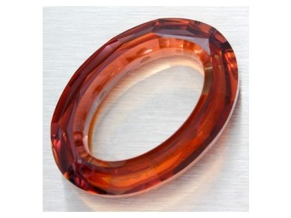 Swarovski tvarovka - ovál, 15x11mm