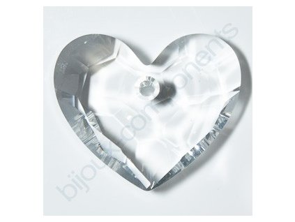 SWAROVSKI ELEMENTS přívěsek - Truly in Love Heart, crystal, 36mm