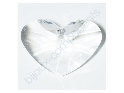 SWAROVSKI ELEMENTS přívěsek - Crazy 4 U Heart, crystal, 27mm