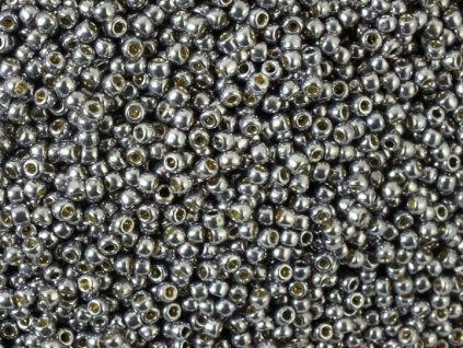 TOHO rokajl, Permanent-Finish-Galvanized Gunmetal Gray, vel.2,2 mm, průtah 0,8 mm