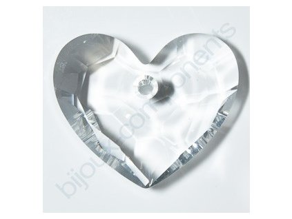 SWAROVSKI ELEMENTS přívěsek - Truly in Love Heart, crystal, 28mm