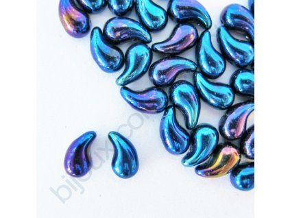 ZOLIDUO, modrý iris, 5x8mm