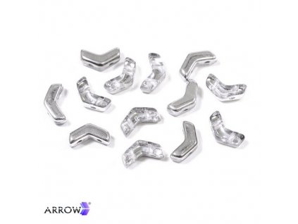 Arrow® - crystal / stříbrný půlpokov