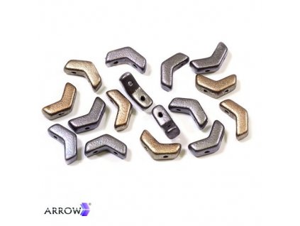 Arrow® - mix matovaných metalických barev