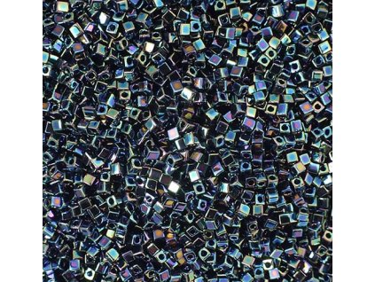 Miyuki Square,Metallic Rainbow Iris - 1,8 mm
