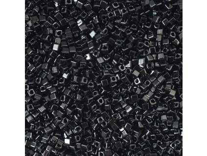 Miyuki Square, Opaque Jet - 1,8 mm