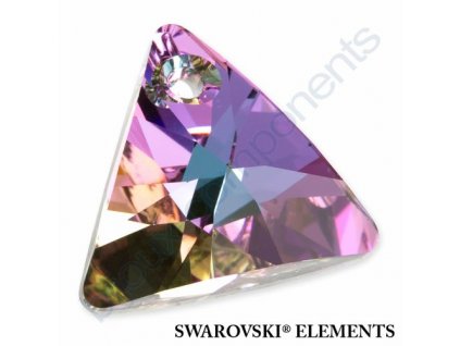SWAROVSKI ELEMENTS přívěsek - XILION trojúhelník, crystal vitrail light P, 16mm