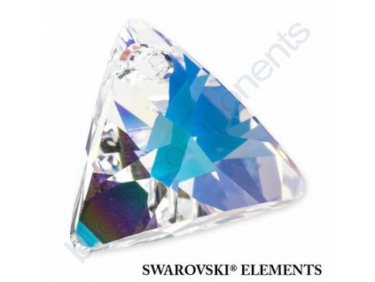 SWAROVSKI ELEMENTS přívěsek - XILION trojúhelník, crystal AB, 12mm