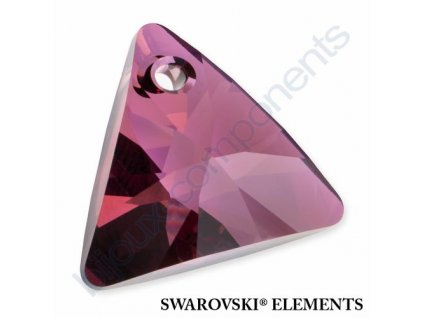 SWAROVSKI ELEMENTS přívěsek - XILION trojúhelník, crystal lilac shadow, 8mm