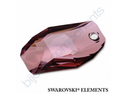 SWAROVSKI ELEMENTS přívěsek - Meteor, crystal antique pink, 28mm