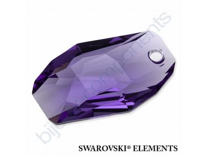 SWAROVSKI ELEMENTS přívěsek - Meteor, tanzanite, 28mm