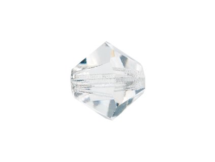 PRECIOSA - MC Bead Rondelle, crystal, cca 4mm