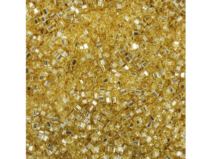 Miyuki Square, Silver Lined Lt.Topaz - 1,8 mm
