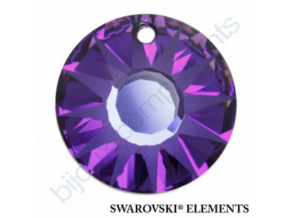 SWAROVSKI ELEMENTS přívěsek - Sun, crystal helio P, 19mm