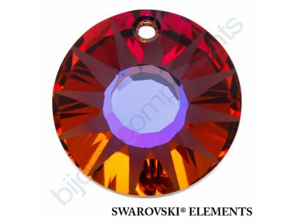 SWAROVSKI ELEMENTS přívěsek - Sun, crystal volcano P, 12mm