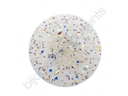 SWAROVSKI CRYSTALS - Crystal Medley, transparentní, crystal AB, 30mm