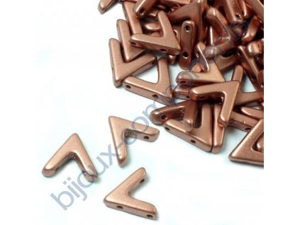 AVA beads, Vintage Copper, 10x5mm, 2ks