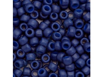 TOHO rokajl, semi-glazed navy blue, vel.2,2 mm, průtah 0,8 mm