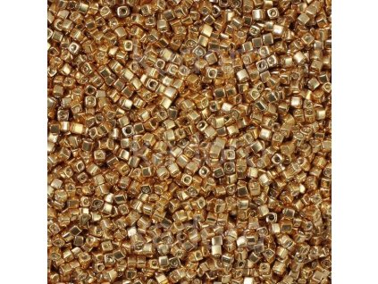 Miyuki Square, Metallic Gold - 1,8 mm