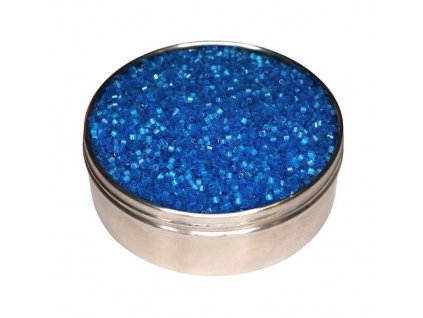 PRECIOSA dvoukrátek - alabastrová modrá, 10/0 cca 2,1 mm