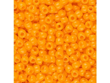 TOHO rokajl, Opaque Orange, vel.2,2 mm, průtah 0,8 mm