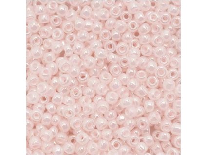 TOHO rokajl, Ceylon Soft Pink, vel.2,2 mm, průtah 0,8 mm