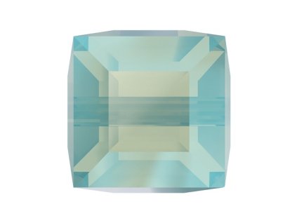 Swarovski kostičky, Pacific Opal - zeleno-tyrkysový opál, 8 mm