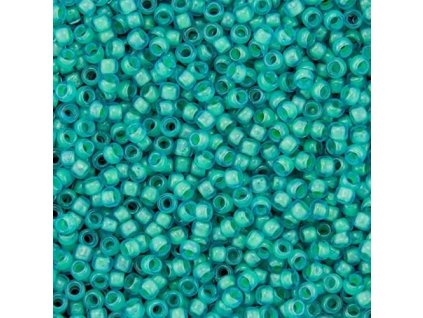 toho 15 954f inside color frosted aqua light jonquil lined