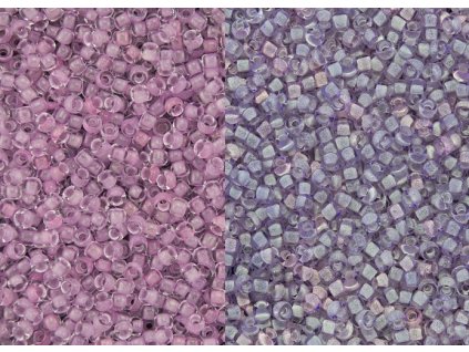 toho koralky svitici ve tme dark pink green pink