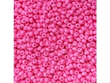 PRECIOSA rokajl - růžový, 11/0 cca 2,1 mm