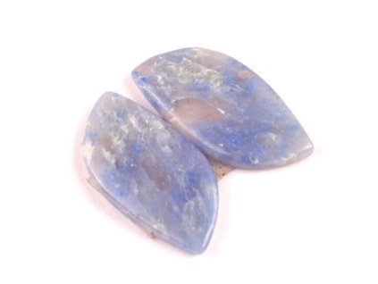 kabosony pary dumortierite quartz cp650 27x11x3mm 4,02