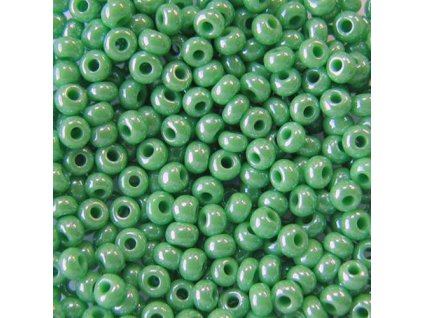 PRECIOSA rokajl - Sytý zelený sfinx, 10/0 cca 2,3 mm