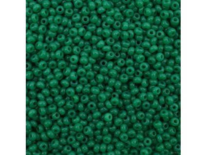 PRECIOSA rokajl - Zelený alabastr, 10/0 cca 2,3 mm