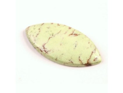 kaboson citronovy chrysopras c6706 35x17x5mm 4,55 Austrálie