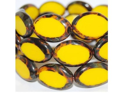 ploskovane zlute 20x14 mm